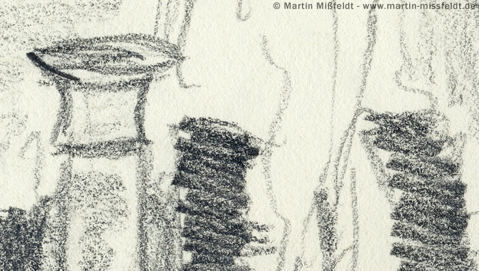 Fast drawing pencil lines