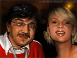 : Scarlett Johannson and Gerald Steffens (Speedpainting)