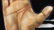 Pablo Picasso Hands (Detail 3)