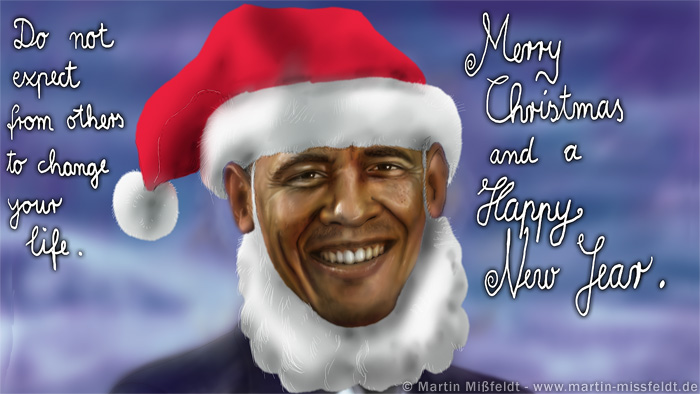 Barack Obama is NOT Santa Claus