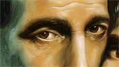 Ingrid Bergmann, Humphrey Bogart - Casablanca (Detail 1)