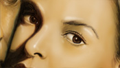 Ingrid Bergmann, Humphrey Bogart - Casablanca (Detail 2)