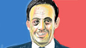 Terminator Nicolas Sarkozy - Speed painting (Detail 1)