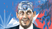 Terminator Nicolas Sarkozy - Speed painting (Detail 3)