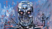 Terminator Nicolas Sarkozy - Speed painting (Detail 5)