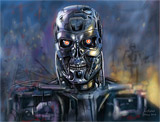 : Terminator Nicolas Sarkozy - Speed painting