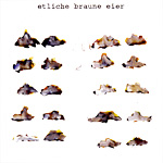 : many brown eggs