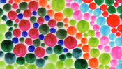 Colored points