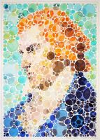 : Friedrich Schiller Portrait (Watercolor)