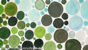 Watercolor painting Bode Valley (Neo-Pointilism) (Detail 5)