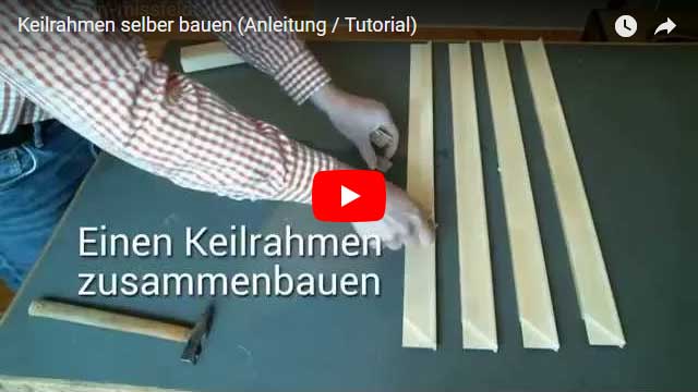 Build your own stretcher frame